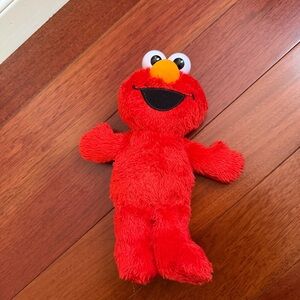 Red Plush Character Toy - Elmo Style